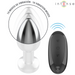 Intense - Plug Anal 10 Vibraciones Metal Con Control Remoto M