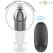 Intense - Plug Anal 10 Vibraciones Metal En Forma De Dildo Con Control Remoto M