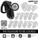 Addicted Toys Locked - Mindnight Cell Jaula Para Pene Talla L