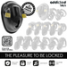 Addicted Toys Locked - Keyless Restraint Jaula Para Pene 11,5 Cm