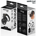 Addicted Toys Locked - Silent Keep Jaula Para Pene 7,5 Cm