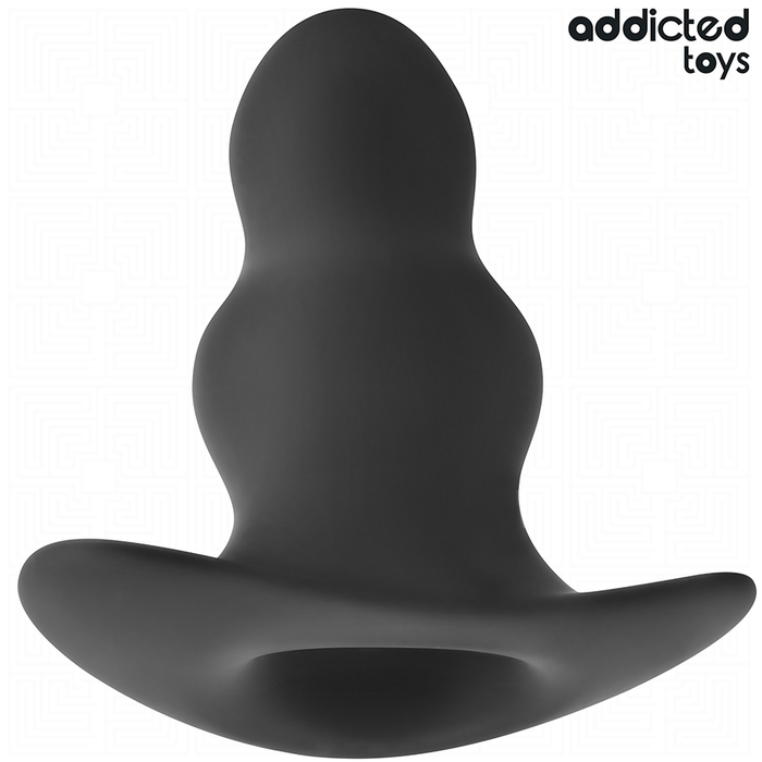 Addicted Toys - Plug Anal Hueco Silicona Talla S 7,3 Cm