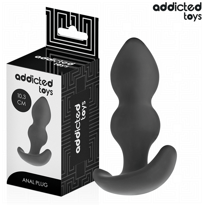 Addicted Toys - Plug Anal Silicona Talla S 10,3 Cm