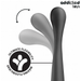 Addicted Toys - Masajeador Anal Doble Silicona 22,5 Cm
