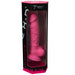 Silexd - Modelo 1 Pene Realístico Silicona Premium Silexpan Rosa Fluorescente 17.5 Cm