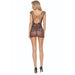 Passion - Bs111 Bodystocking Encaje Negro