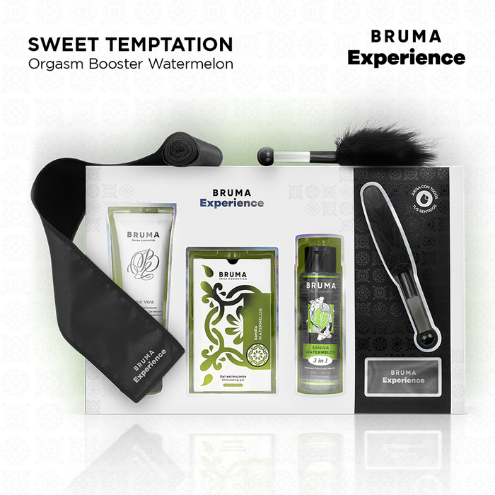 Bruma Xperience - Kit Tentación Dulce Sandía Con Potenciador De Orgasmos