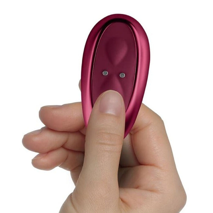 Vibrador Del Punto G Varita Wand  Ruby Glow Blush Rojo