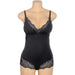 Subblime - Teddy Detalle Encaje Floral Negro L/xl