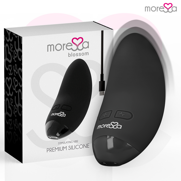 Moressa - Blossom Masajeador Personal Negro