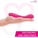 Moressa - Druso Masajeador Duo Punto G Y Suero Pelvico Premium Silicone Recargable