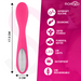 Moressa - Druso Masajeador Duo Punto G Y Suero Pelvico Premium Silicone Recargable