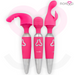 Moressa - Odilon Wand Potente Motor Mas Dos Cabezales Premium Silicone Recargable
