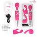 Moressa - Odilon Wand Potente Motor Mas Dos Cabezales Premium Silicone Recargable