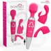 Moressa - Odilon Wand Potente Motor Mas Dos Cabezales Premium Silicone Recargable