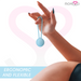 Moressa - Osian One Entrenamiento Suelo Pelvico 51gr Premium Silicona Turquesa