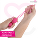 Moressa - Osian Three Entrenamiento Suelo Pelvico 85 Gr Premium Silicona Rosa