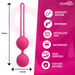Moressa - Osian Two Entrenamiento Suelo Pelvico 101gr Premium Silicona Rosa