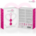 Moressa - Osian Two Entrenamiento Suelo Pelvico 101gr Premium Silicona Rosa