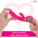 Moressa - Troy Masajeador Punto G Y Clitoris Premium Silicone Recargable