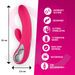Moressa - Troy Masajeador Punto G Y Clitoris Premium Silicone Recargable