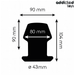 Addicted Toys - Plug Anal Hueco Extrem Silicona Talla L 10,4 Cm