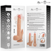 Mr Intense - Redford Realístico Multifunción Con Vibración Y Up And Down Control Remoto 23 Cm -o- 3.5 Cm