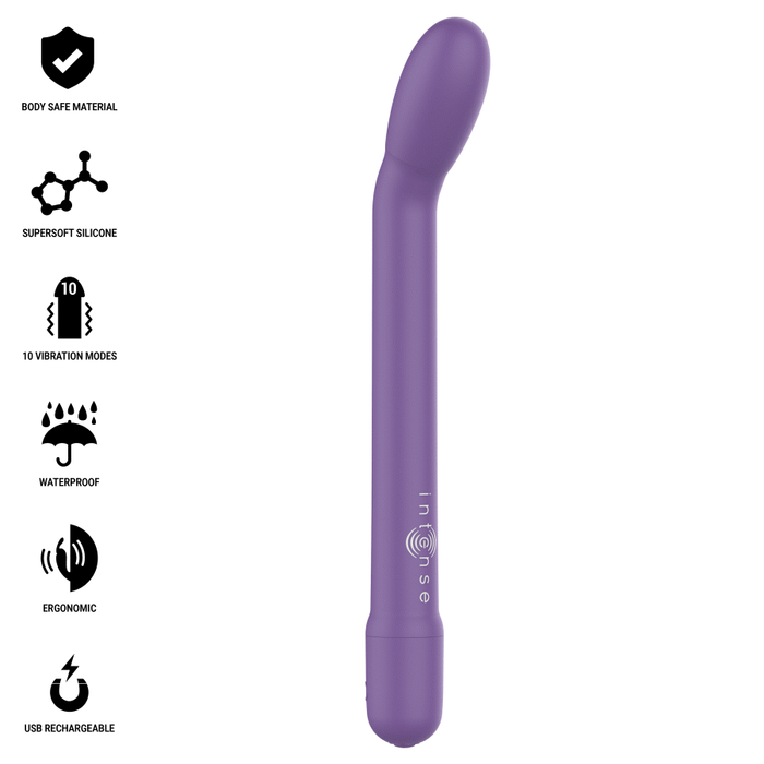Intense - Estimulador Punto-G Morado Recargable