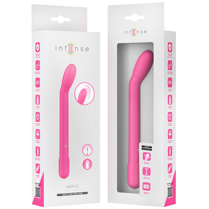 Intense - Estimulador Punto-G Rosa Recargable