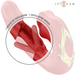 Intense - Nathy Vibrador Doble Con Boca Estimuladora Multifunción Rojo