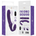Intense - Jill Vibrador Doble 20 Cm Violeta Control Remoto