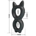 Crazy Bull - Toran Anillo Doble Silicona Modelo 20