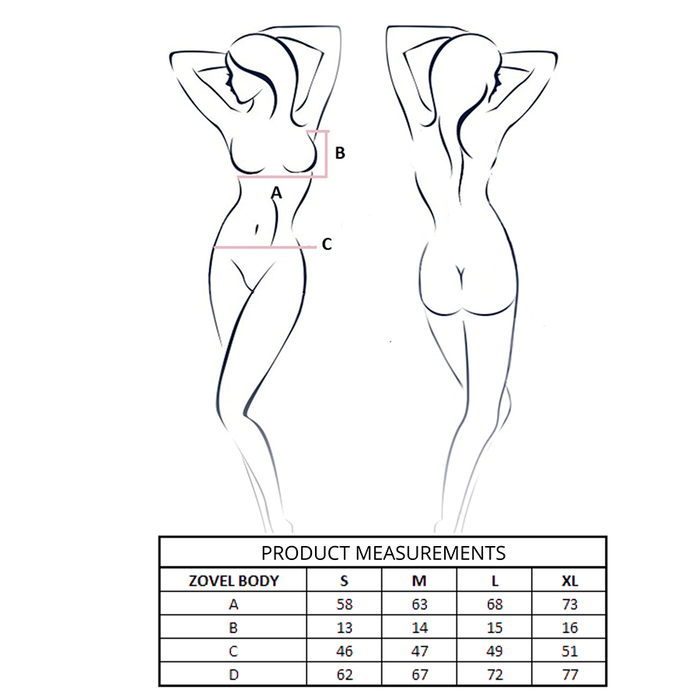 Passion - Zovel Body Rosa Claro S/m