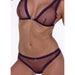 Passion - Belissana Set Sujetador + Tanga Violeta S/m