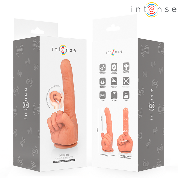 Intense - Hubert Estimulador Punto·G Mano Flexible 14,2 Cm