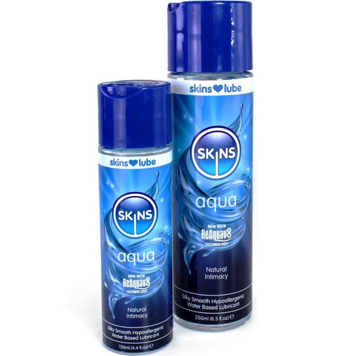 Skins - Aqua Lubricante Base De Agua 250 Ml