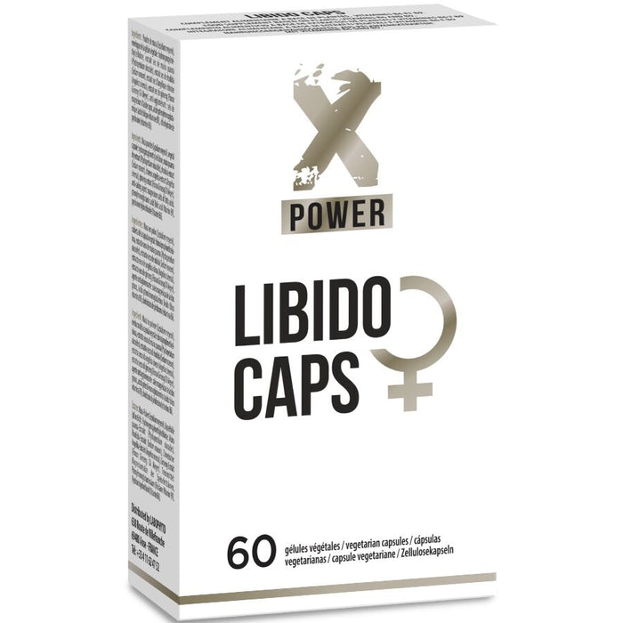 Xpower - Líbido Caps Complemento Aumento Líbido Y Placer 60 Unidades