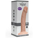 Get Real - Dildo Realista Vibrador De Silicona Claro 19.5 Cm