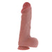Get Real - Pene Realístico Deluxe Con Testículos Extra Grueso 34.5 Cm