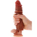 Get Real - Funda Hydrated Skin De Silicona Para Pene Caramelo 20 Cm