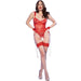 Chilirose - Cr 4881 Body Crotchless Rojo M