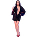 Chilirose - Cr 4882 Babydoll & Tanga Negro L