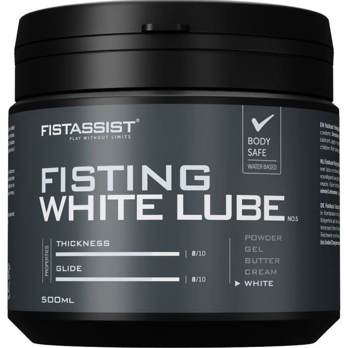 Cobeco - Fist Assist Lubricante Blanco Extraespeso 500 Ml
