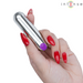 Intense - Karen Mini Bala Vibradora 10 Modos Recargable Plateado