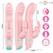 Intense - Alvin Estimulador Rabbit & Vibrador Rolling + Oscilante
