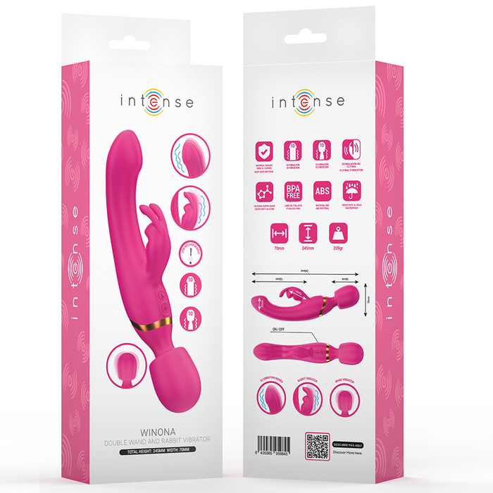Intense - Winona Doble Vibrador Rabbit & Wand