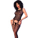 Chilirose - Cr 4855 Bodystocking Negro S/m
