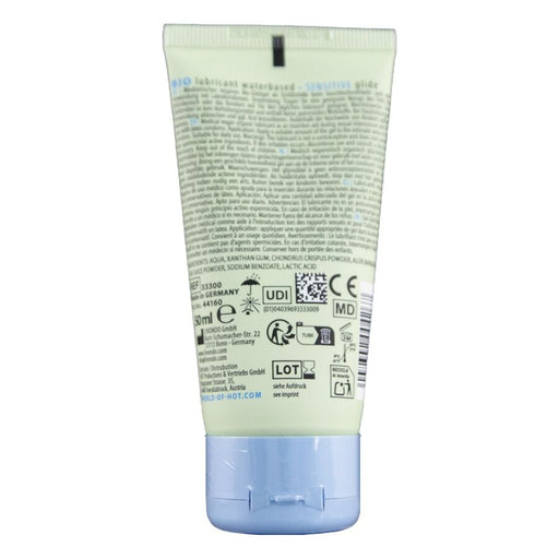 Hot - Bio Lubricant Lubricante Bio Base Agua Sensible 50 Ml