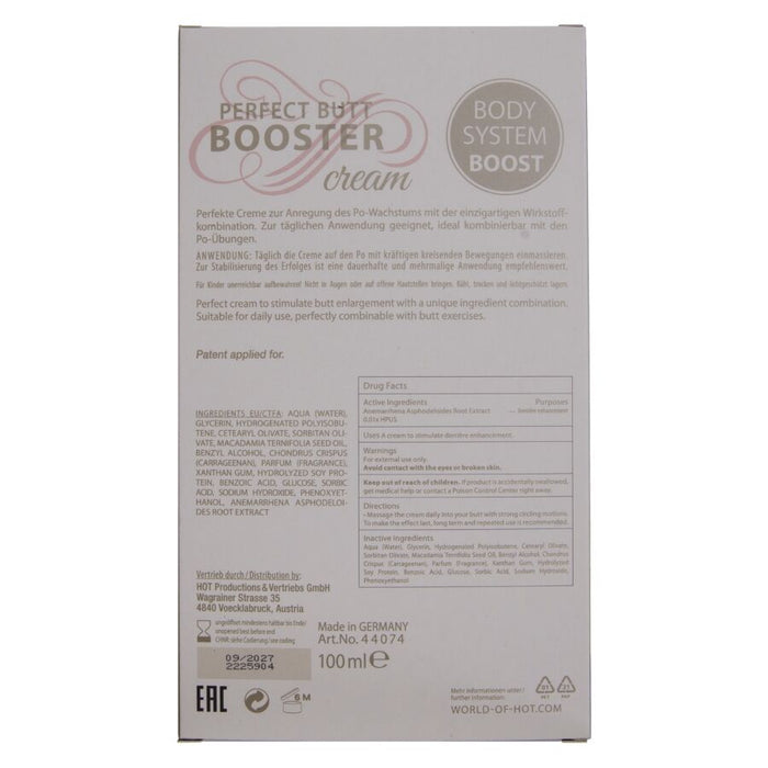 Hot - Crema Xxl Booty Booster 100 Ml