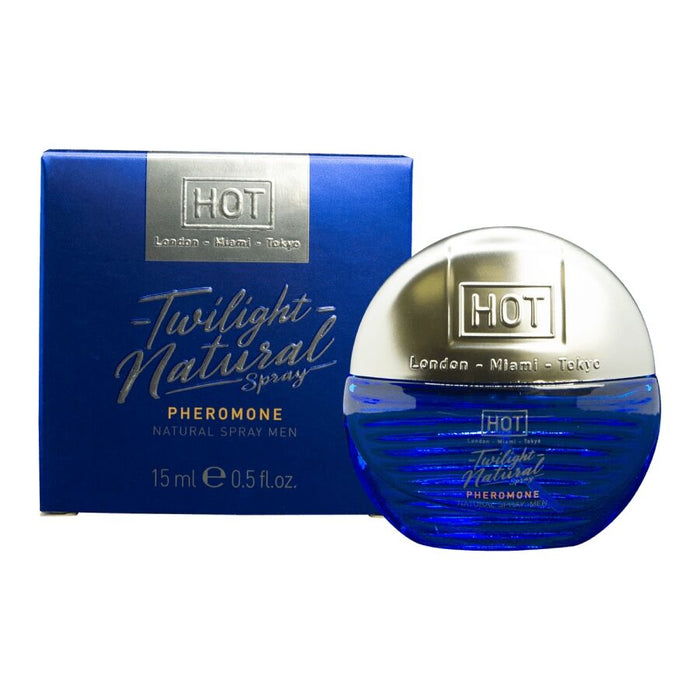 Hot - Twilight Natural Con Feromonas Hombre 15 Ml